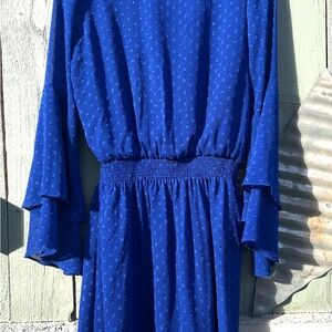 White House Black Market Navy Dress